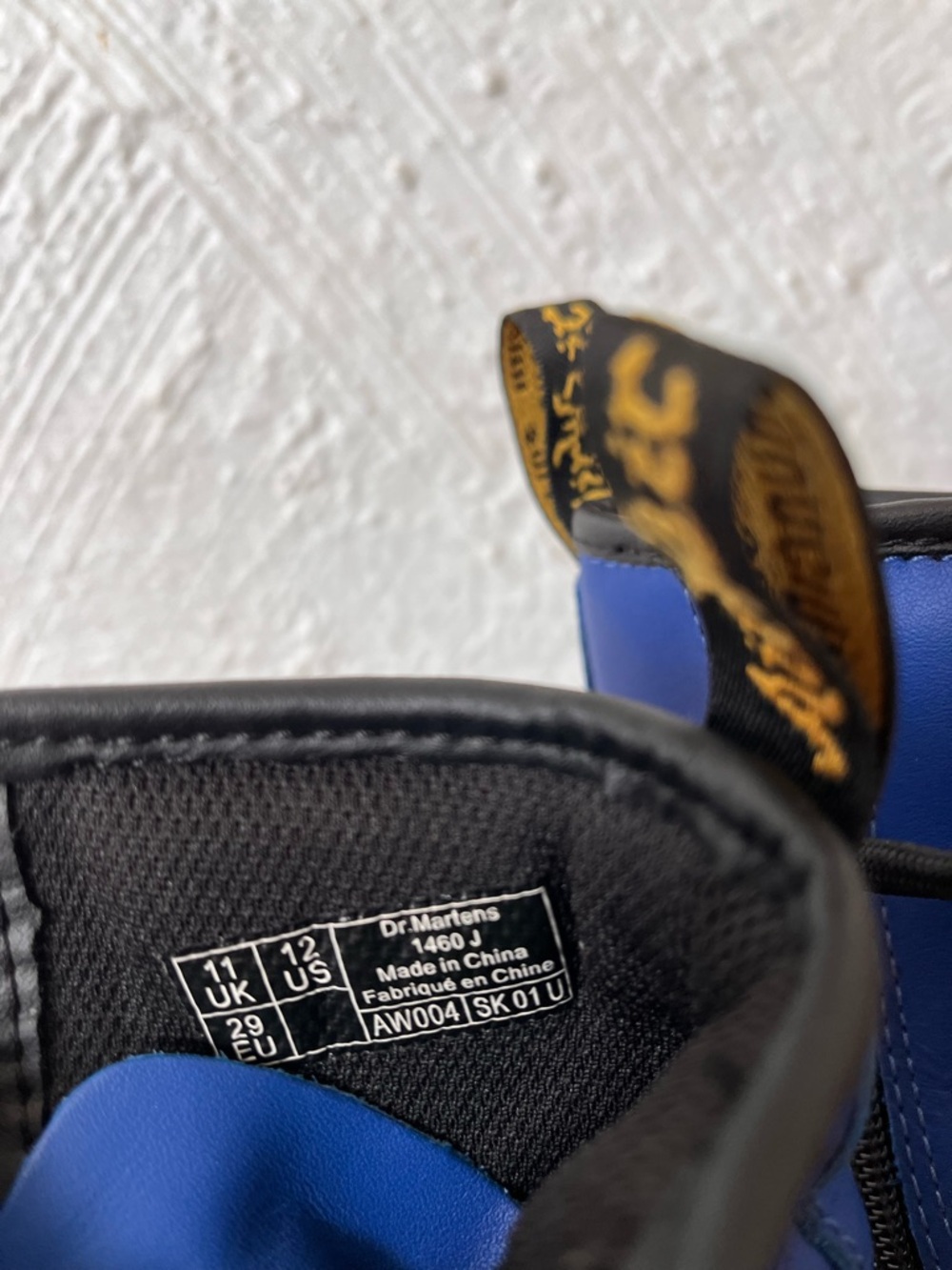 Kids Dr. Marten Electric Blue Boots - Picture 5 of 5